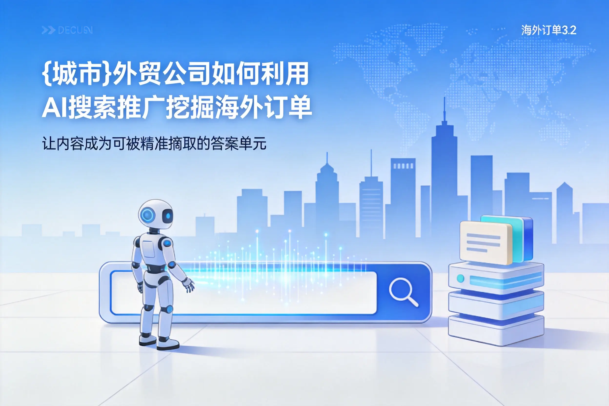 齐齐哈尔外贸公司如何利用AI搜索推广挖掘海外订单