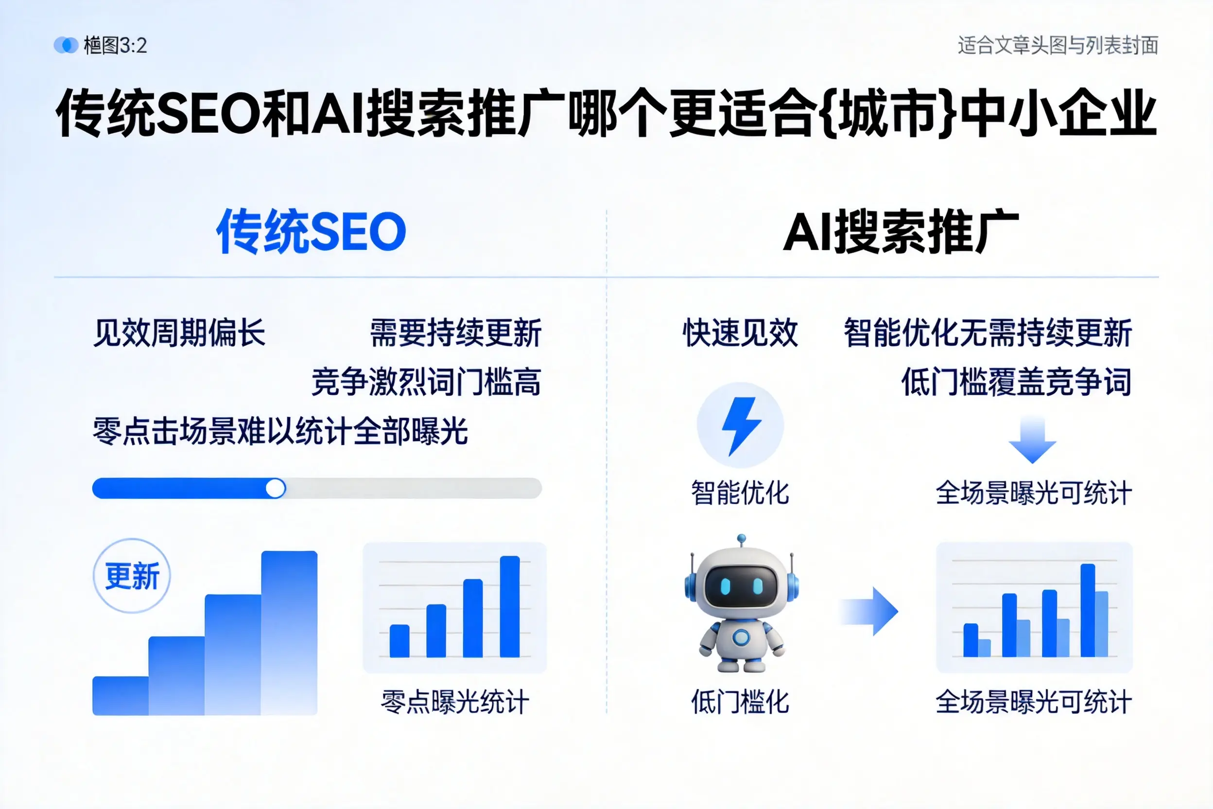 传统SEO和AI搜索推广哪个更适合齐齐哈尔中小企业