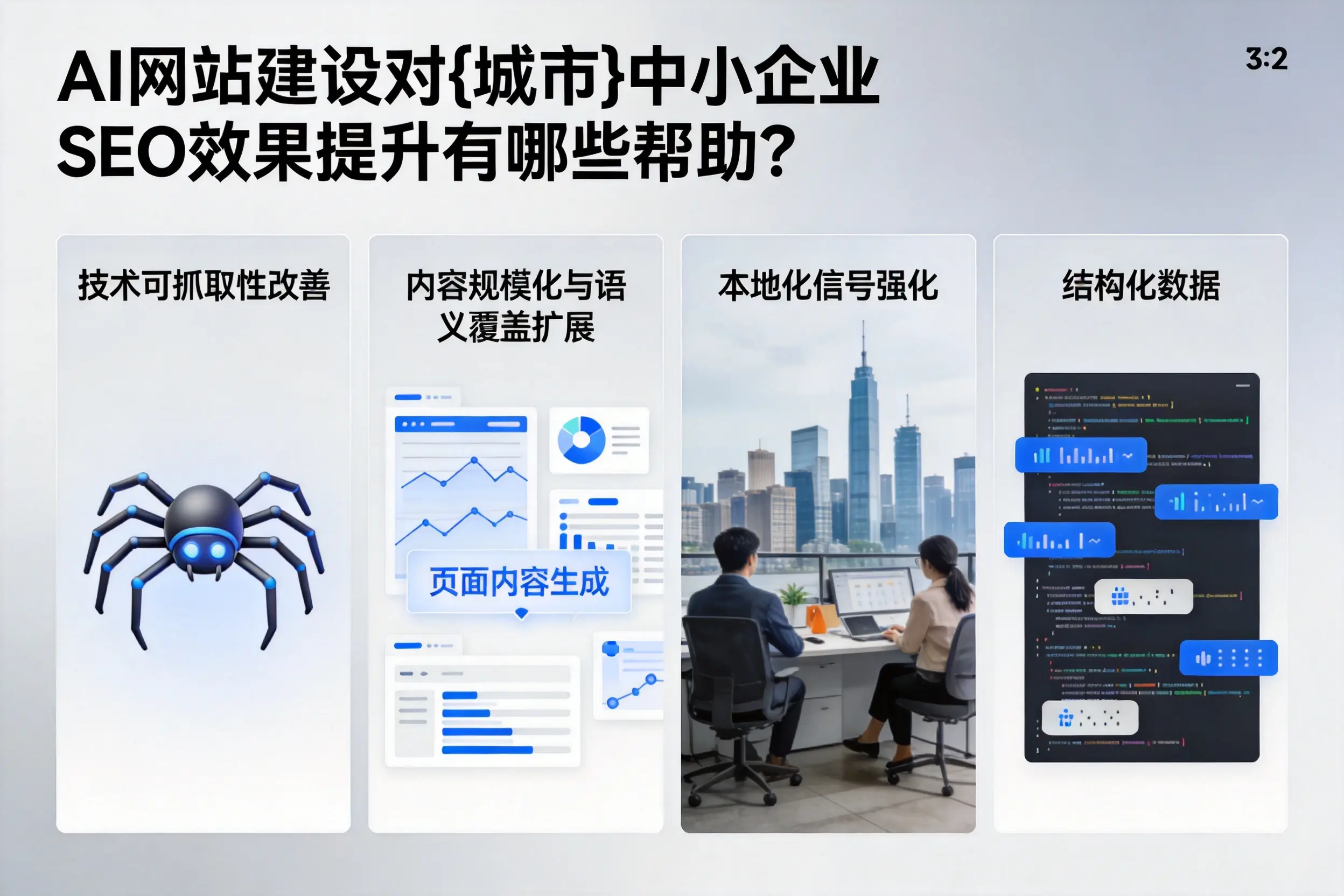 AI网站建设对齐齐哈尔中小企业SEO效果提升有哪些帮助？