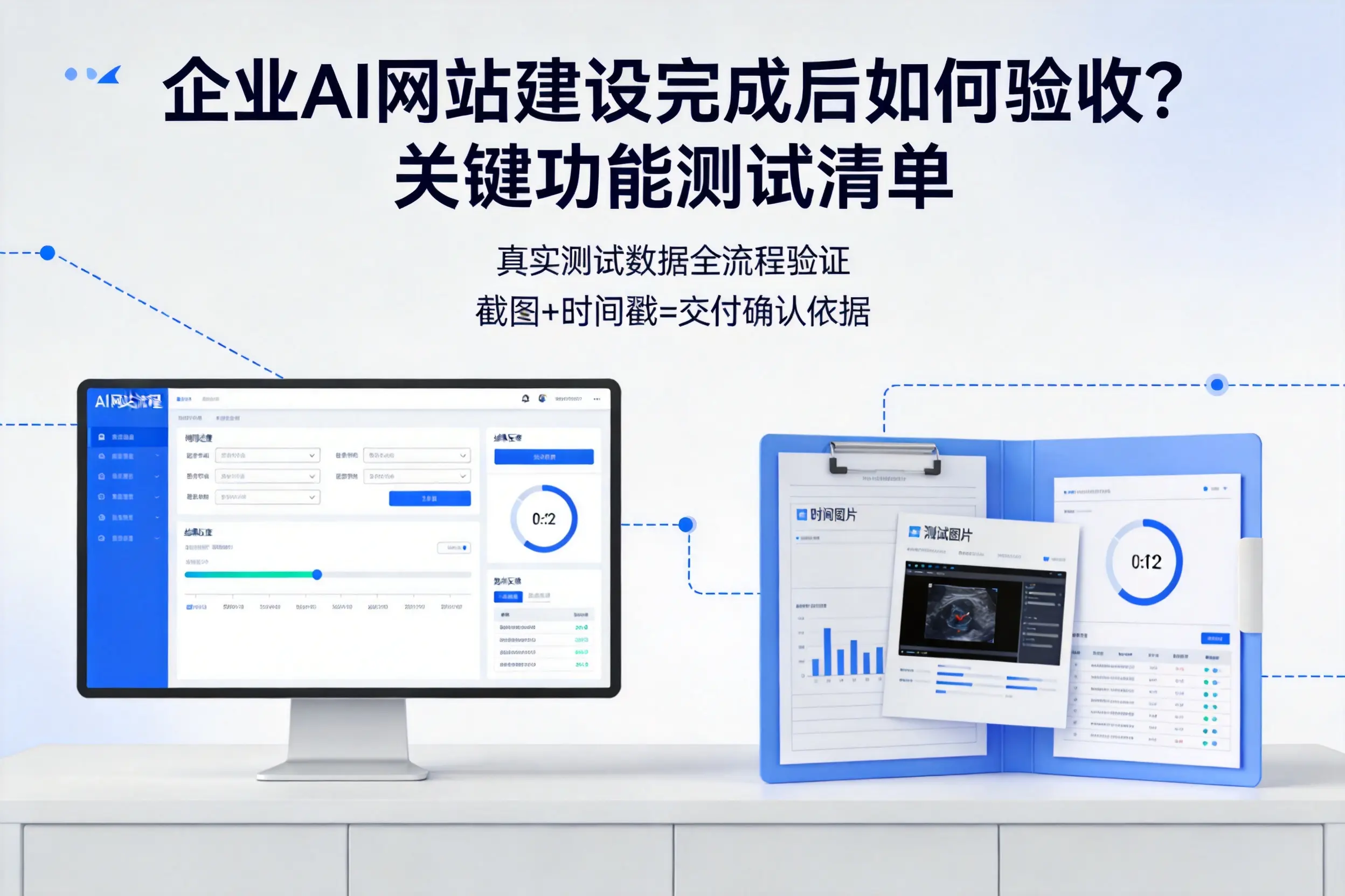 齐齐哈尔企业AI网站建设完成后如何验收？关键功能测试清单