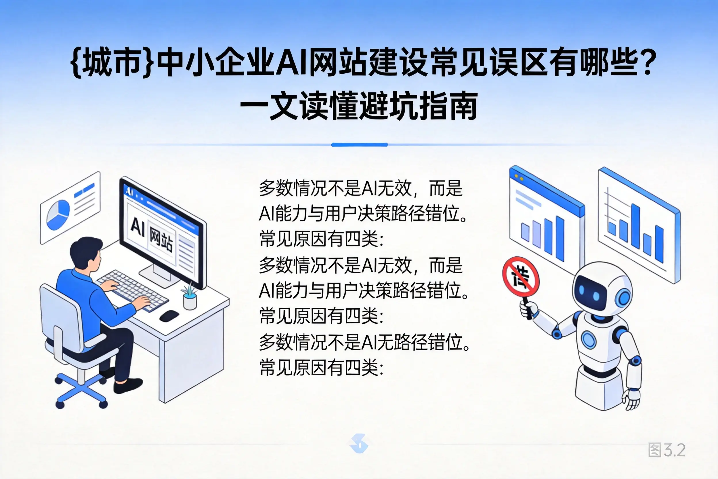 齐齐哈尔中小企业AI网站建设常见误区有哪些？一文读懂避坑指南