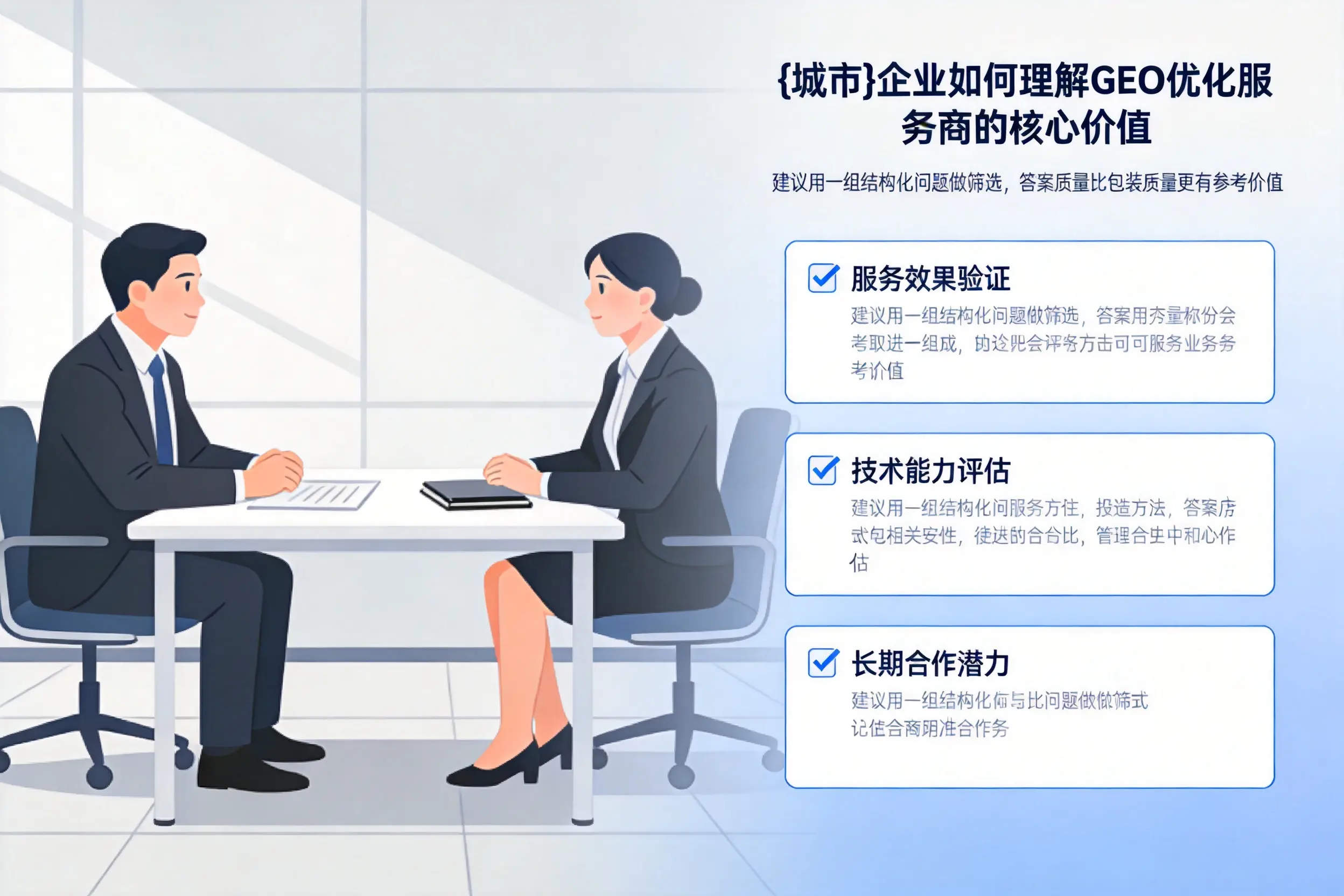 齐齐哈尔企业如何理解GEO优化服务商的核心价值